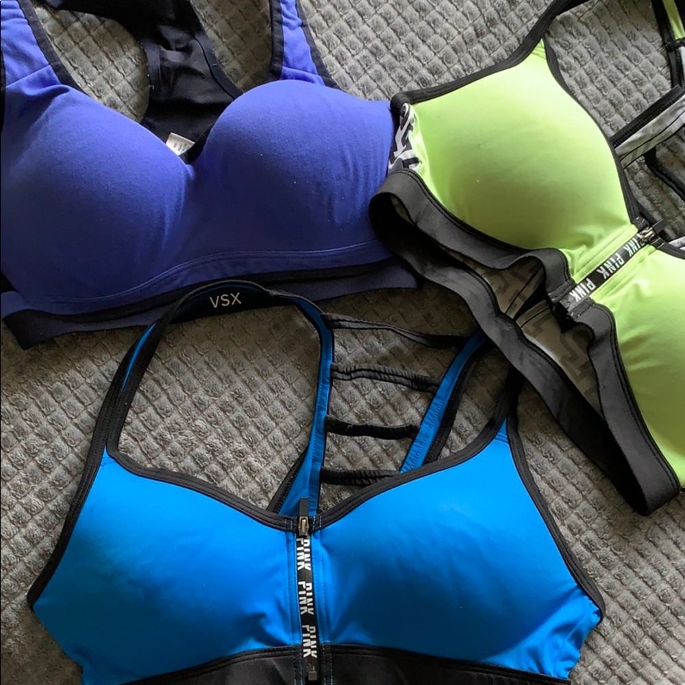 VS pink sport bra
